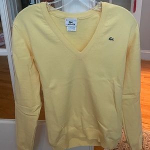 Lacoste size 42. Cotton sweater. New w/o tags.